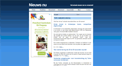 Desktop Screenshot of nieuwsnu.net